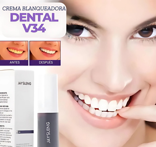 crema dental blanqueadora Jaysuing V34